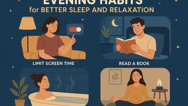 Evening Habits for Better Sleep and Relaxation